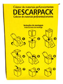 Caixa Coletora Descarpack 3l Para Material Cortante Com 3 Un