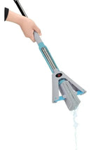 Mop Fácil Original Limpeza Geral Plus Lava E Seca - Celeste
