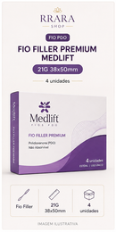 Fio Filler Premium Medlift 21G 38x50mm - 4 unidades - imagem ilustrativa
