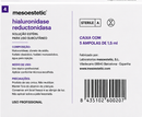 Hialuronidase Reductonidasa Mesoestetic caixa 5 ampolas - imagem 4